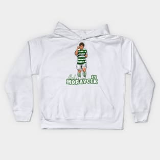 Lubo Moravcik Glasgow Celtic FC Kids Hoodie